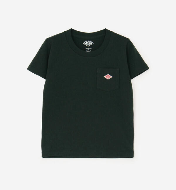 DANTON「DANTON | キッズ ポケットTシャツ SOLID」|その他|DKGREEN