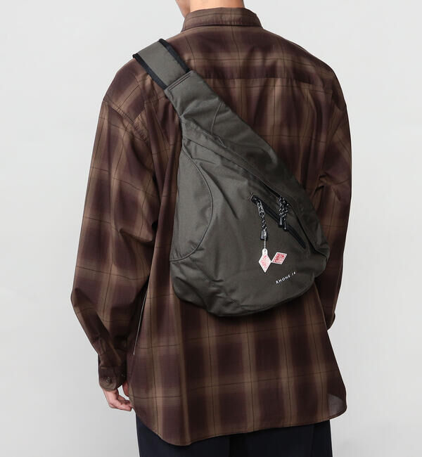 DANTON「DANTON | コーデュラナイロン ワンショルダーバッグ RHONE 14 UNISEX」|リュック|DKGREY