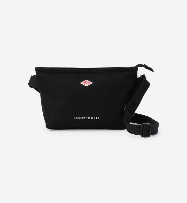 DANTON「DANTON | コーデュラナイロン ショルダーバッグ MONTSOURIS UNISEX」|ショルダー・メッセンジャー|BLACK