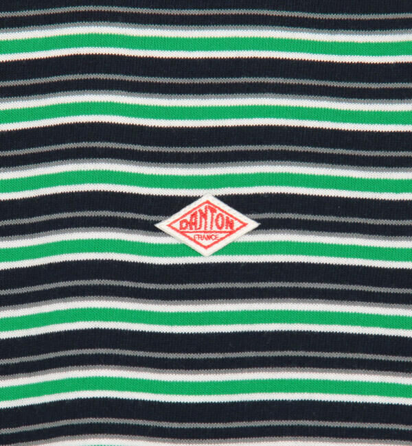 DANTON「DANTON | クルーネック 長袖ボーダーTシャツ MEN」|Tシャツ・カットソー|