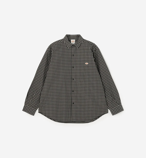 DANTON「DANTON | ナイロンタフタ レギュラーカラー長袖シャツ MEN」|シャツ・ブラウス|