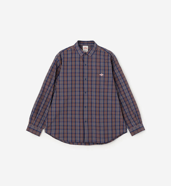 DANTON「DANTON | ナイロンタフタ レギュラーカラー長袖シャツ MEN」|シャツ・ブラウス|