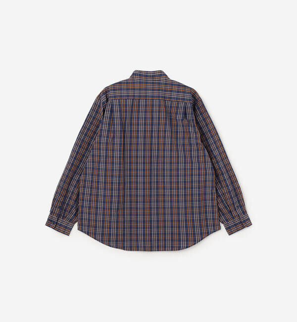 DANTON「DANTON | ナイロンタフタ レギュラーカラー長袖シャツ MEN」|シャツ・ブラウス|