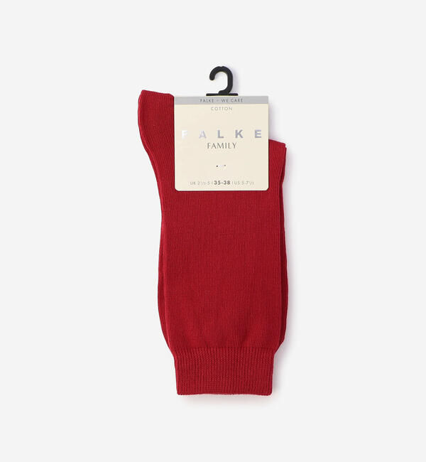 FALKE 「FALKE | 46490 FAMILY SOCKS WOMEN」|ソックス|RED