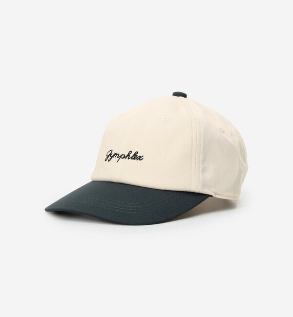 GYMPHLEX「Gymphlex | キッズ チノクロス ツートーン6パネルキャップ」|その他|GREY系1
