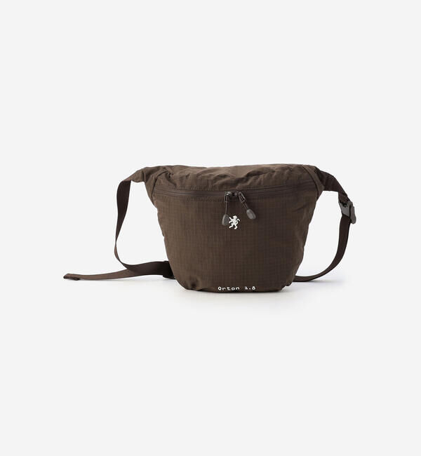 GYMPHLEX「Gymphlex | ナイロンリップストップ サコッシュ Orton 1.8 UNISEX」|ショルダー・メッセンジャー|BROWN