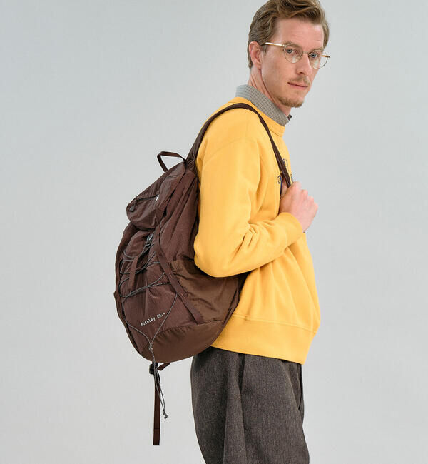 GYMPHLEX「Gymphlex | ナイロンリップストップ バックパック Rothley 20.4 UNISEX」|リュック|BROWN