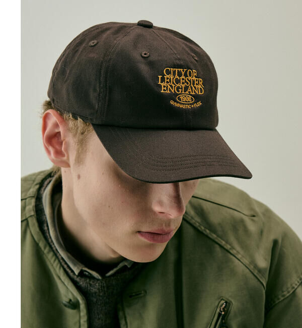 GYMPHLEX「Gymphlex | コットンチノ ロゴキャップ UNISEX」|キャップ・キャスケット|BROWN