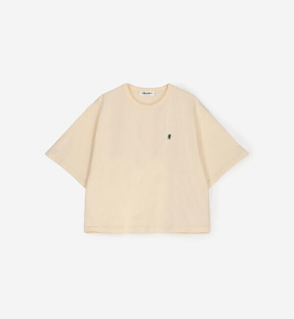 GYMPHLEX「Gymphlex | コットン天竺 クルーネック 半袖Tシャツ WOMEN」|Tシャツ・カットソー|ECRU