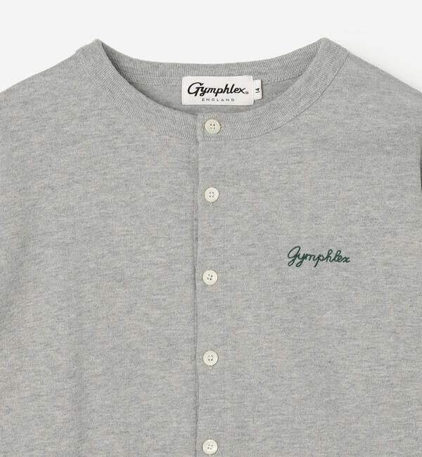 GYMPHLEX「Gymphlex | コットン天竺 クルーネックカーディガン WOMEN」|その他|