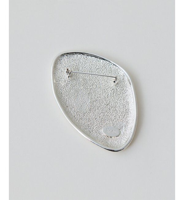 Hoaw.「【Hoaw.】Oval brooch」|ブローチ・コサージュ|