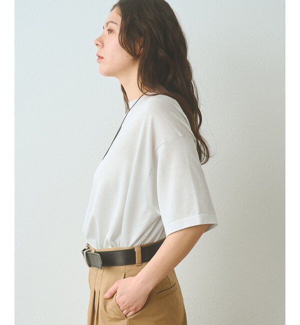  「《手洗い可》ラメニットTEE」|ニット・セーター|