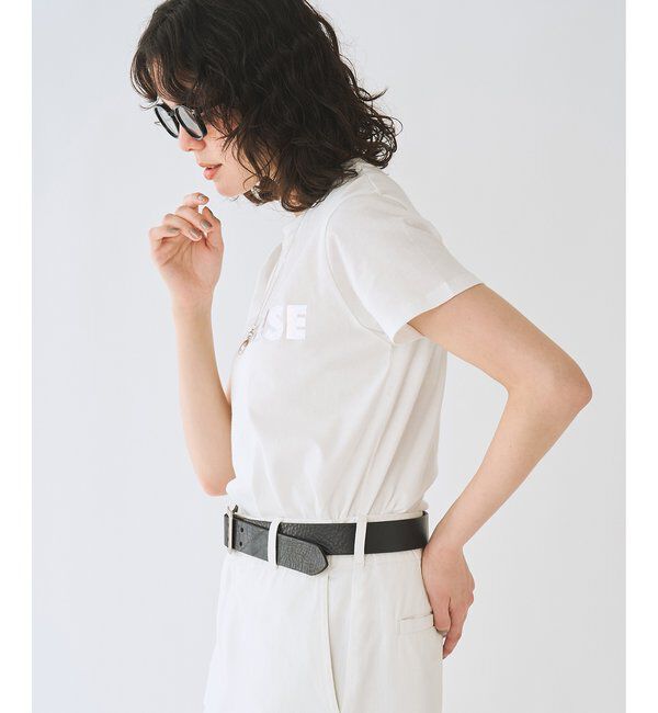 THE PAUSE「＜WEB限定＞【THE PAUSE】THE PAUSEメタリックTシャツ」|Tシャツ・カットソー|