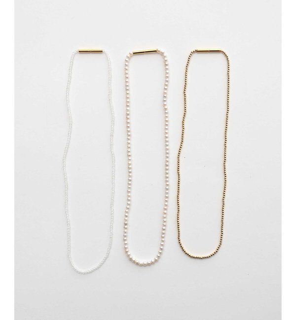Drawing Numbers「【Drawing Numbers】jour couture /セットネックレス」|リング|