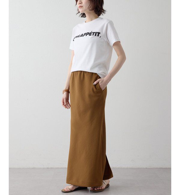 Drawing Numbers「【Drawing Numbers】ボナペティプリントTシャツ」|Tシャツ・カットソー|