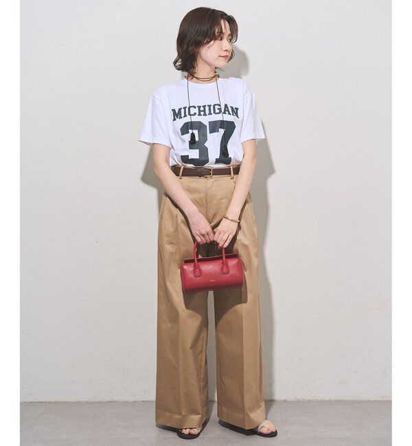  「フロントナンバーTシャツ」|Tシャツ・カットソー|