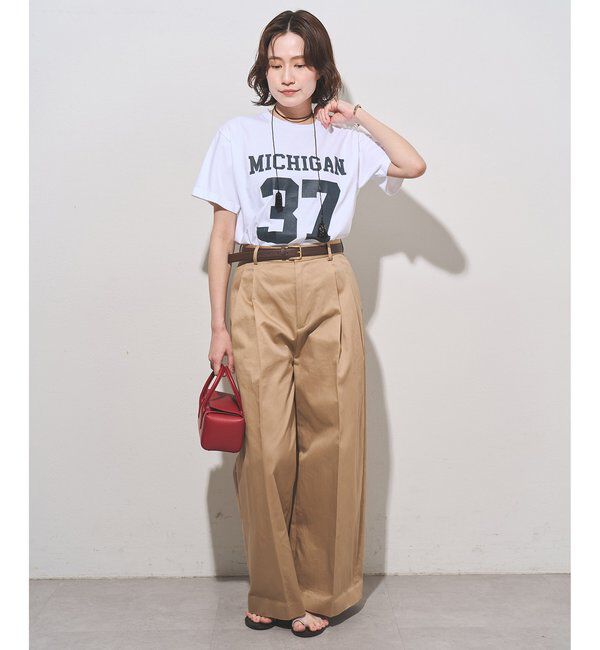  「フロントナンバーTシャツ」|Tシャツ・カットソー|