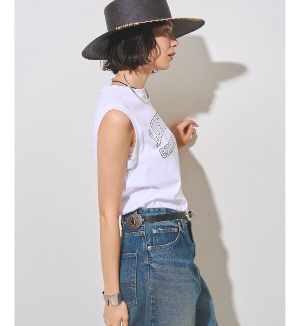 「ノースリーブロゴTシャツ」|Tシャツ・カットソー|
