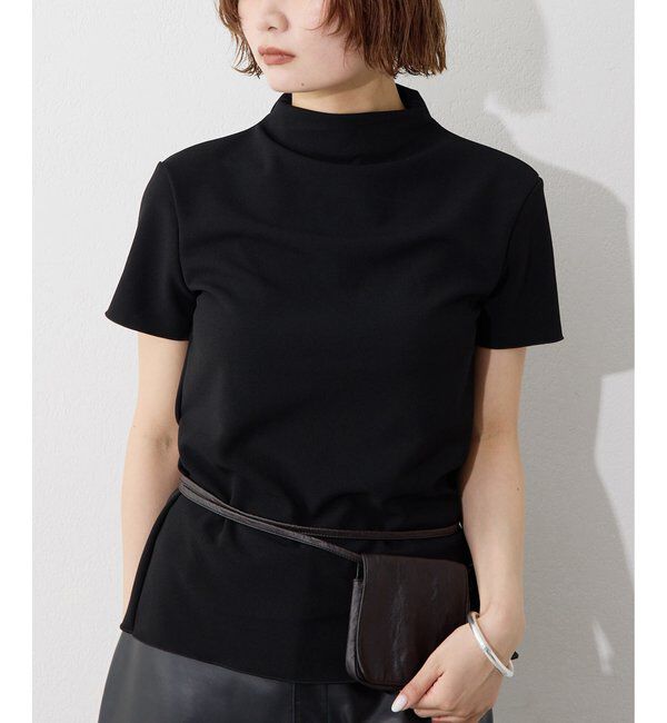  「【THE BAAT】short sleeve blouse」|シャツ・ブラウス|ブラック