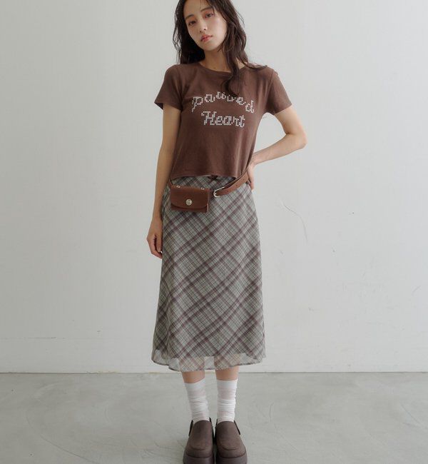  「【S.Mサイズ展開】ピクセルロゴTEE」|Tシャツ・カットソー|