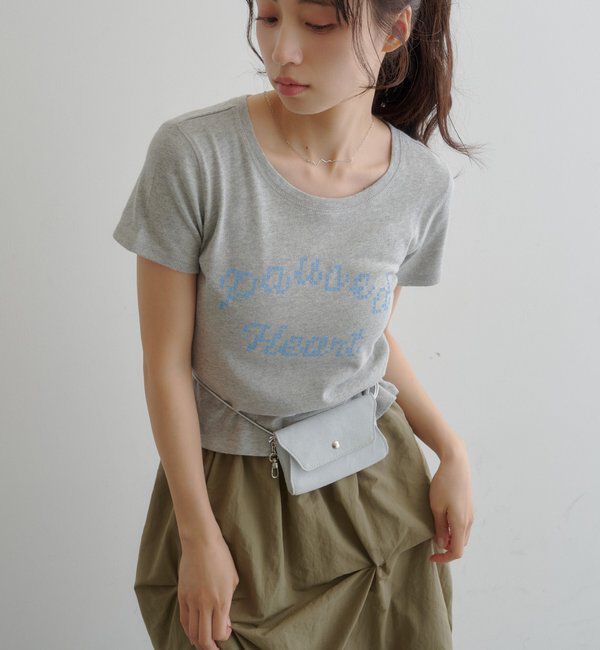  「【S.Mサイズ展開】ピクセルロゴTEE」|Tシャツ・カットソー|