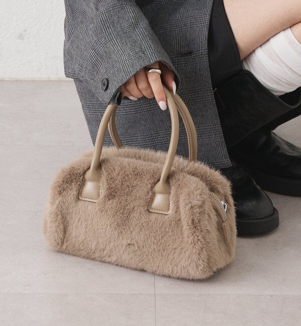  「miniファーBAG」|トートバッグ|
