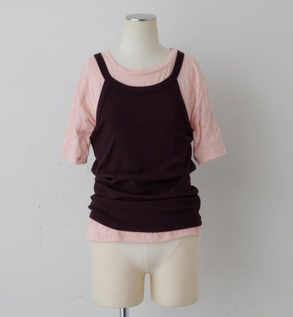  「ワッシャーT&times;アメスリタンクSET」|Tシャツ・カットソー|