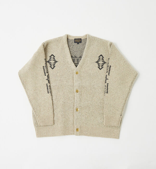 ABAHOUSE「【PENDLETON/ペンドルトン】Shetland Wool Cardigan」|ニット・セーター|