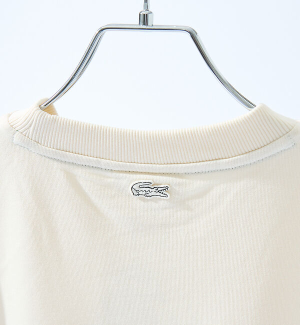 ABAHOUSE「【LACOSTE / ラコステ】トーン・オン・トーンステッチ半袖スウェット /」|Tシャツ・カットソー|
