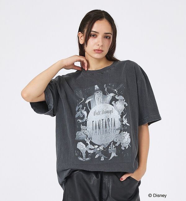 ABAHOUSE「【JOHNBULL/ジョンブル】FANTASIA ファンタジア Tシャツ / D」|Tシャツ・カットソー|ブラック系その他2