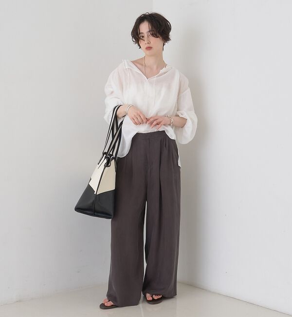 Rouge vif「【一部店舗限定】バルーンスリーブシアーブラウス」|シャツ・ブラウス|