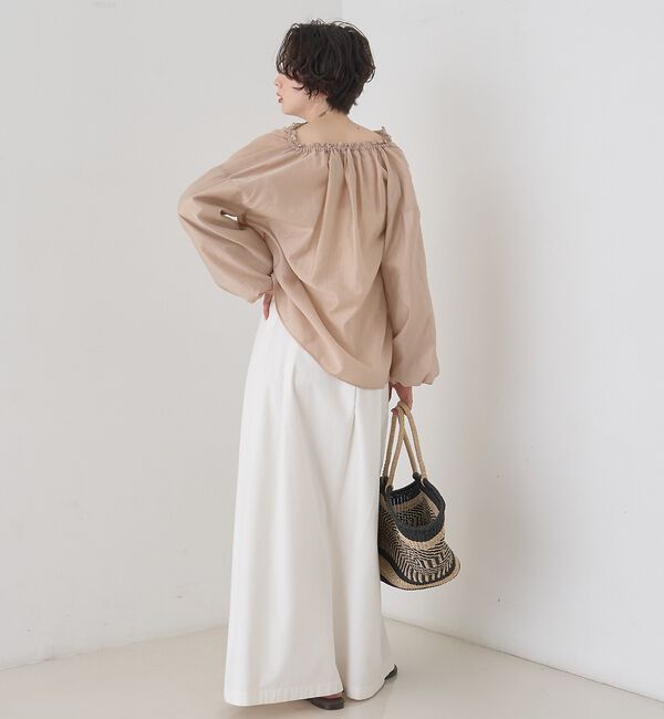 Rouge vif「【一部店舗限定】バルーンスリーブシアーブラウス」|シャツ・ブラウス|