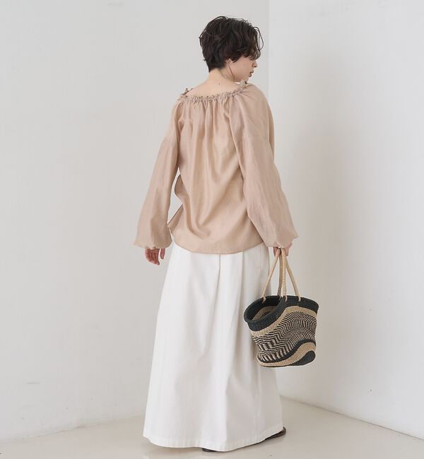 Rouge vif「【一部店舗限定】バルーンスリーブシアーブラウス」|シャツ・ブラウス|