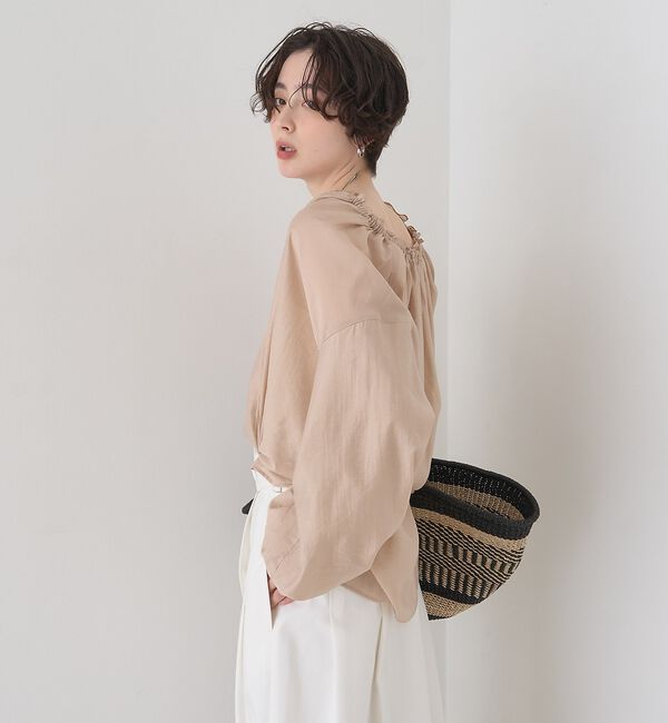 Rouge vif「【一部店舗限定】バルーンスリーブシアーブラウス」|シャツ・ブラウス|