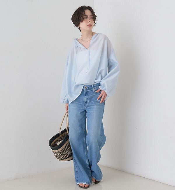 Rouge vif「【一部店舗限定】バルーンスリーブシアーブラウス」|シャツ・ブラウス|