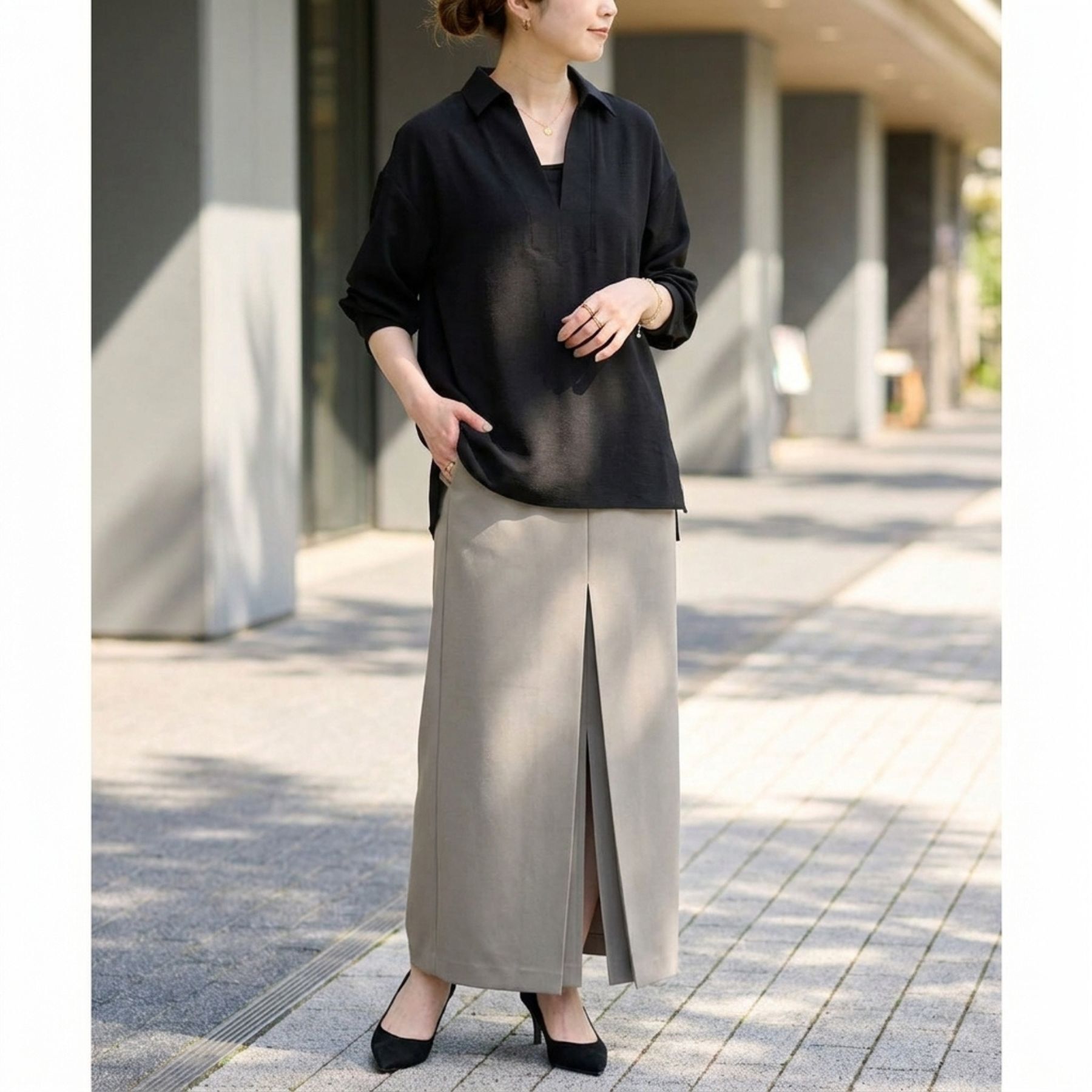 Rouge vif「ヴィンテージメッシュプルオーバー/シャツ/ブラウス」|シャツ・ブラウス|