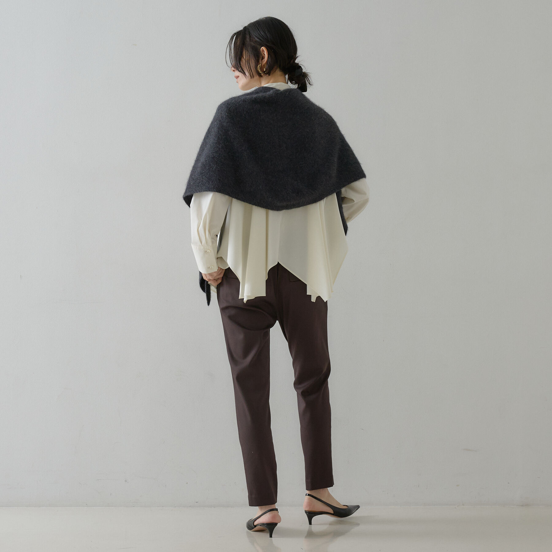 qualite「フォックスウールストール【予約】」|マフラー|