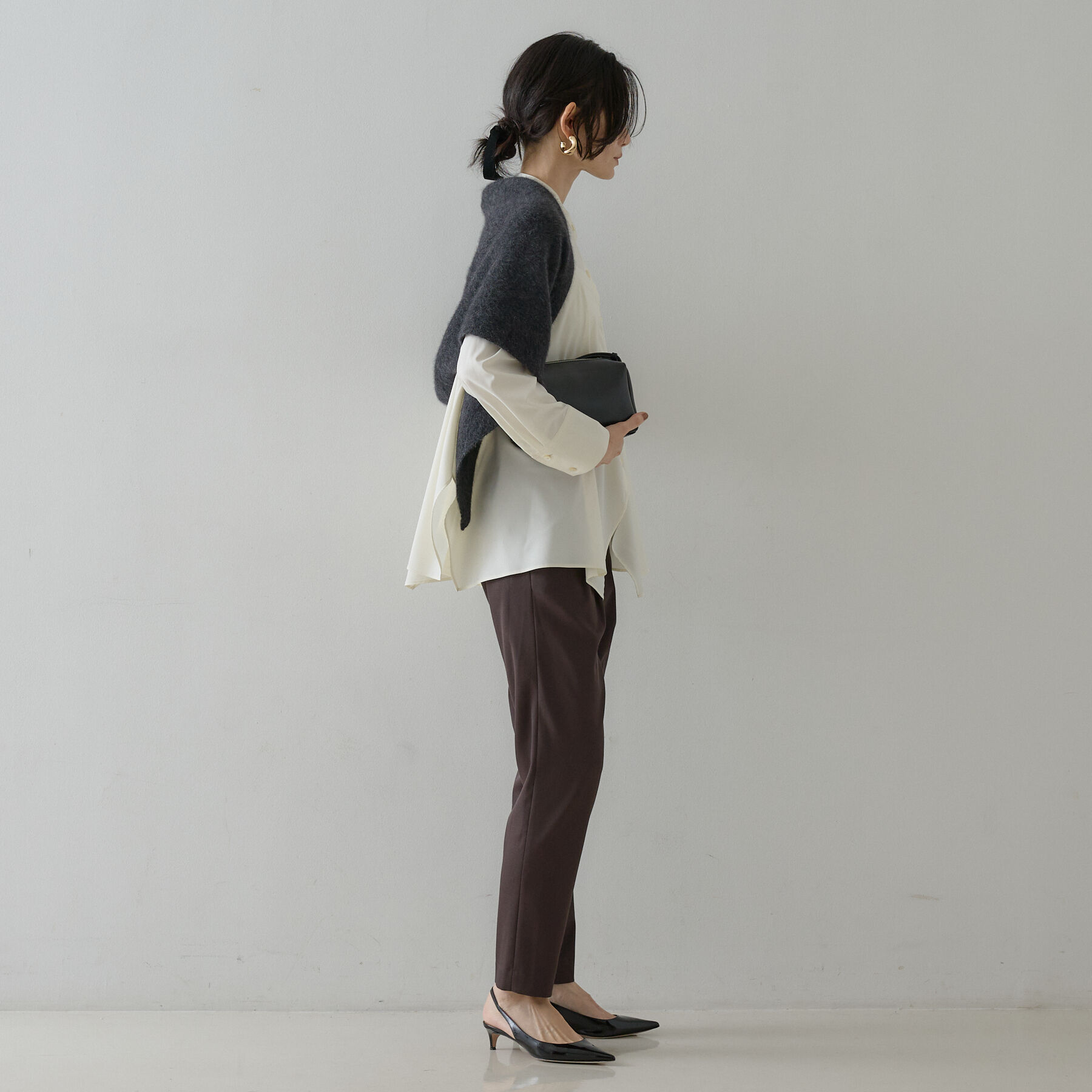 qualite「フォックスウールストール【予約】」|マフラー|
