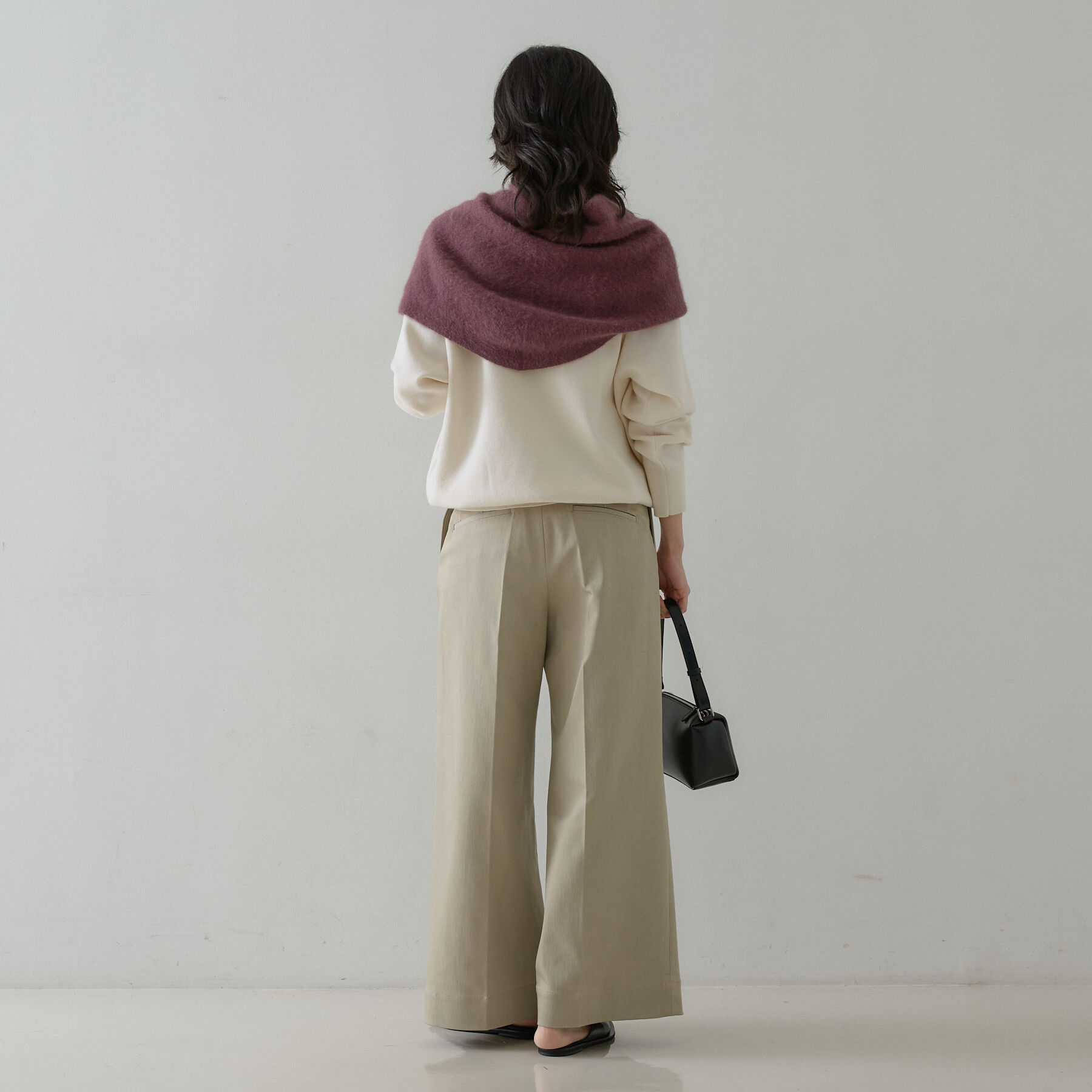 qualite「フォックスウールストール【予約】」|マフラー|