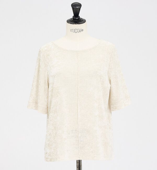 abahouse mavie「シアーベロアTシャツ」|Tシャツ・カットソー|