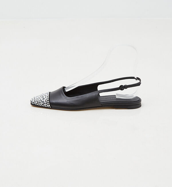 The Store by C' 「【DEAR FRANCES】TIA FLAT CRYSTAL／クリスタルフラット」|パンプス|