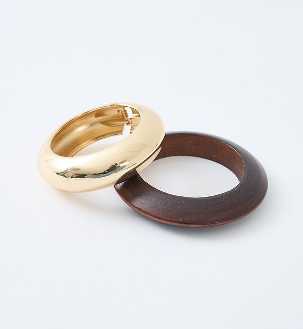 The Store by C' 「【SHASHI】Bangle 2set／2連バングル」|ブレスレット・バングル|