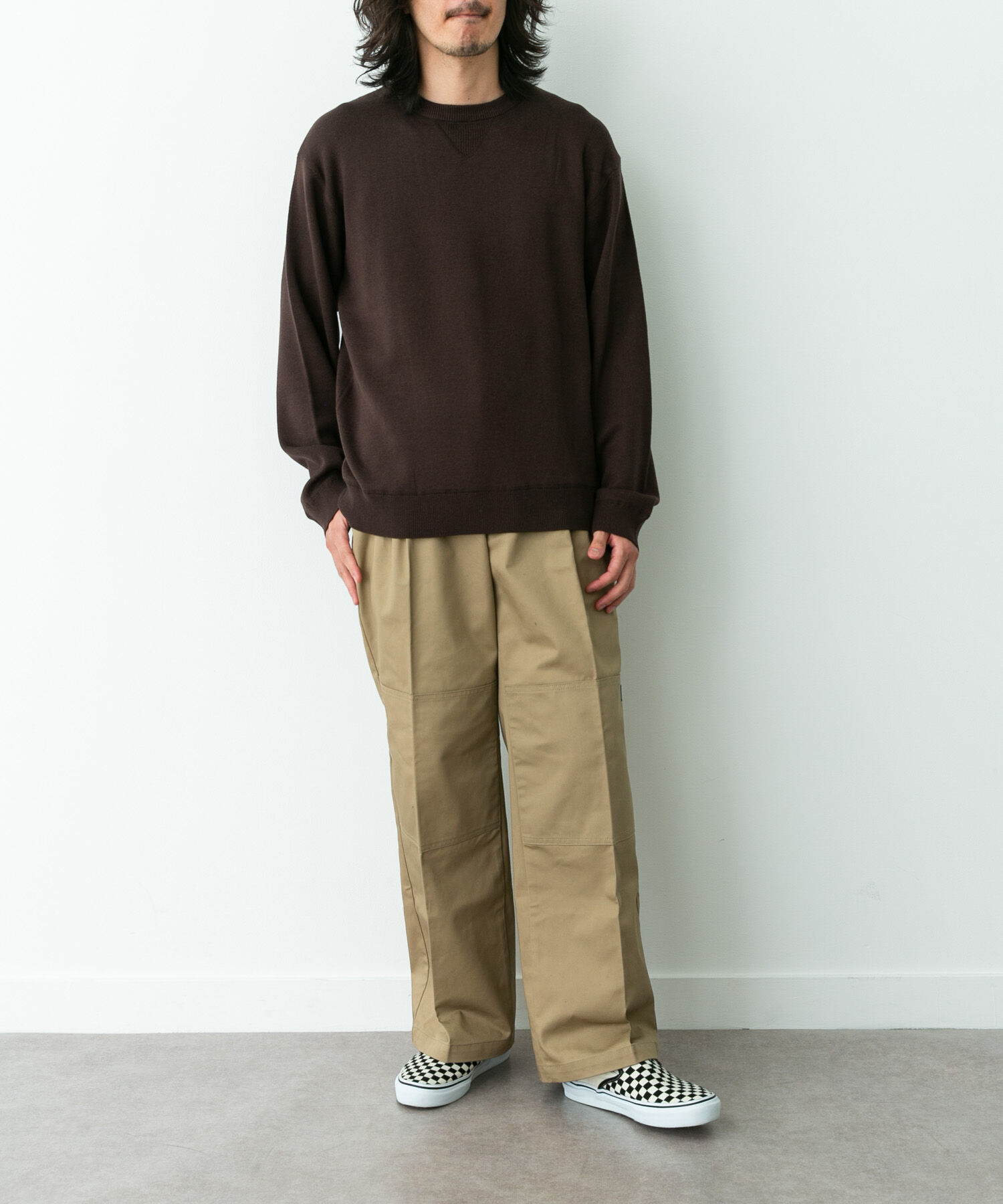 Sonny Label 「スウェットライクニットプルオーバー」|ニット・セーター|