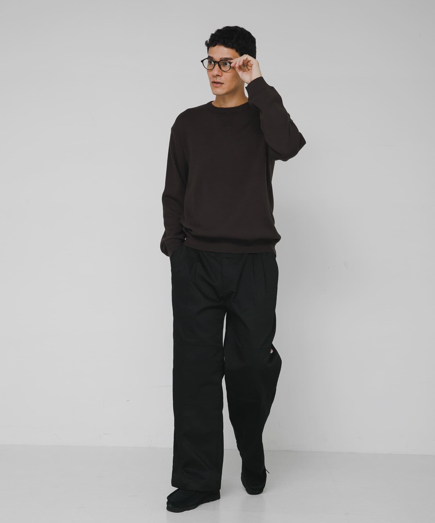 Sonny Label 「スウェットライクニットプルオーバー」|ニット・セーター|