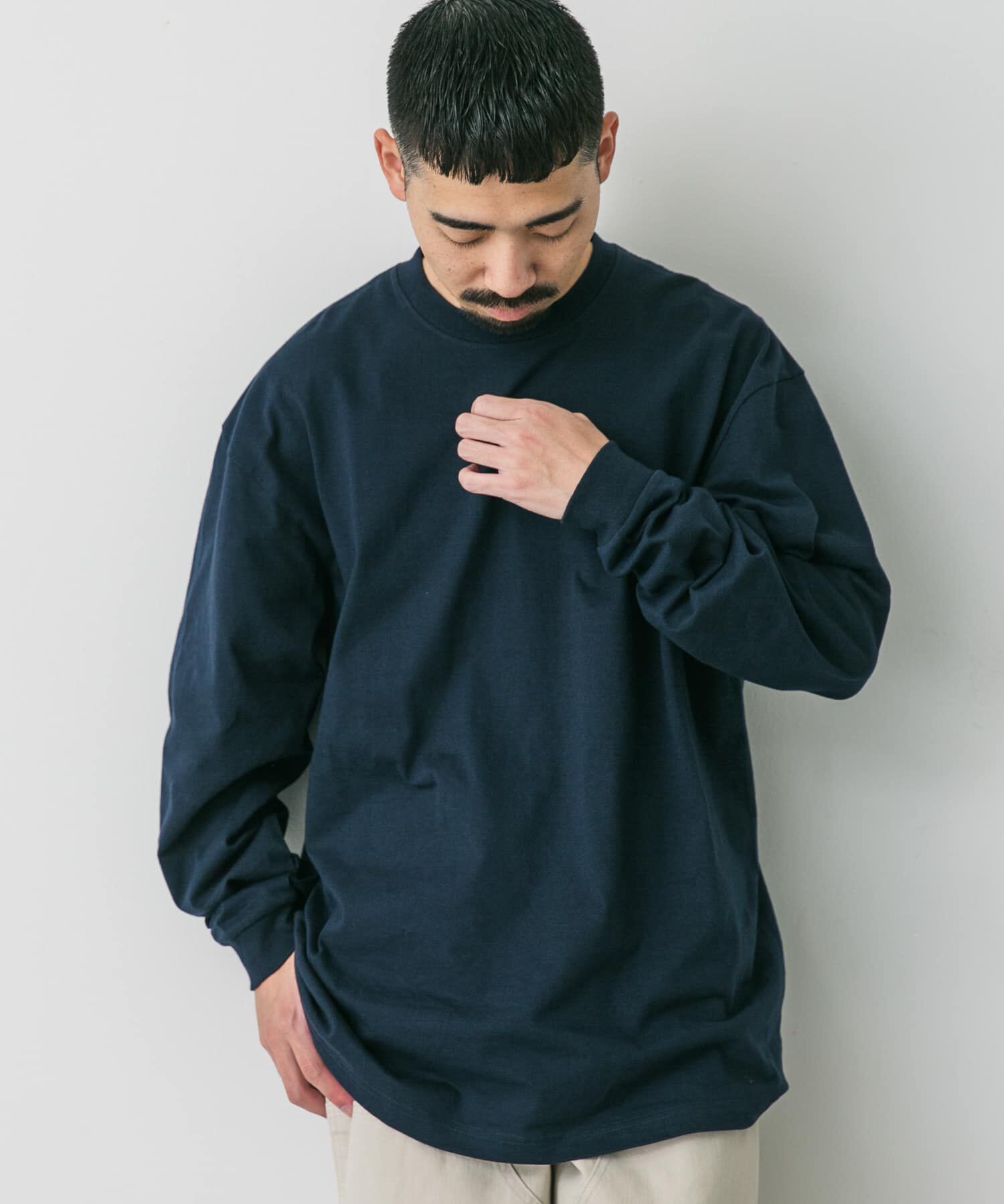 URBAN RESEARCH DOORS「『別注』HANES&times;DOORS　BEEFY-T DOORS FIT LONG-SLEEVE」|Tシャツ・カットソー|
