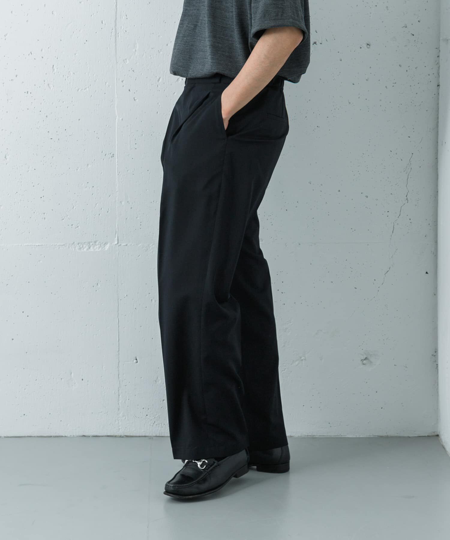 URBAN RESEARCH「『洗濯可/防シワ/接触冷感』WASHABLE WOOL EASY TROUSER」|その他|