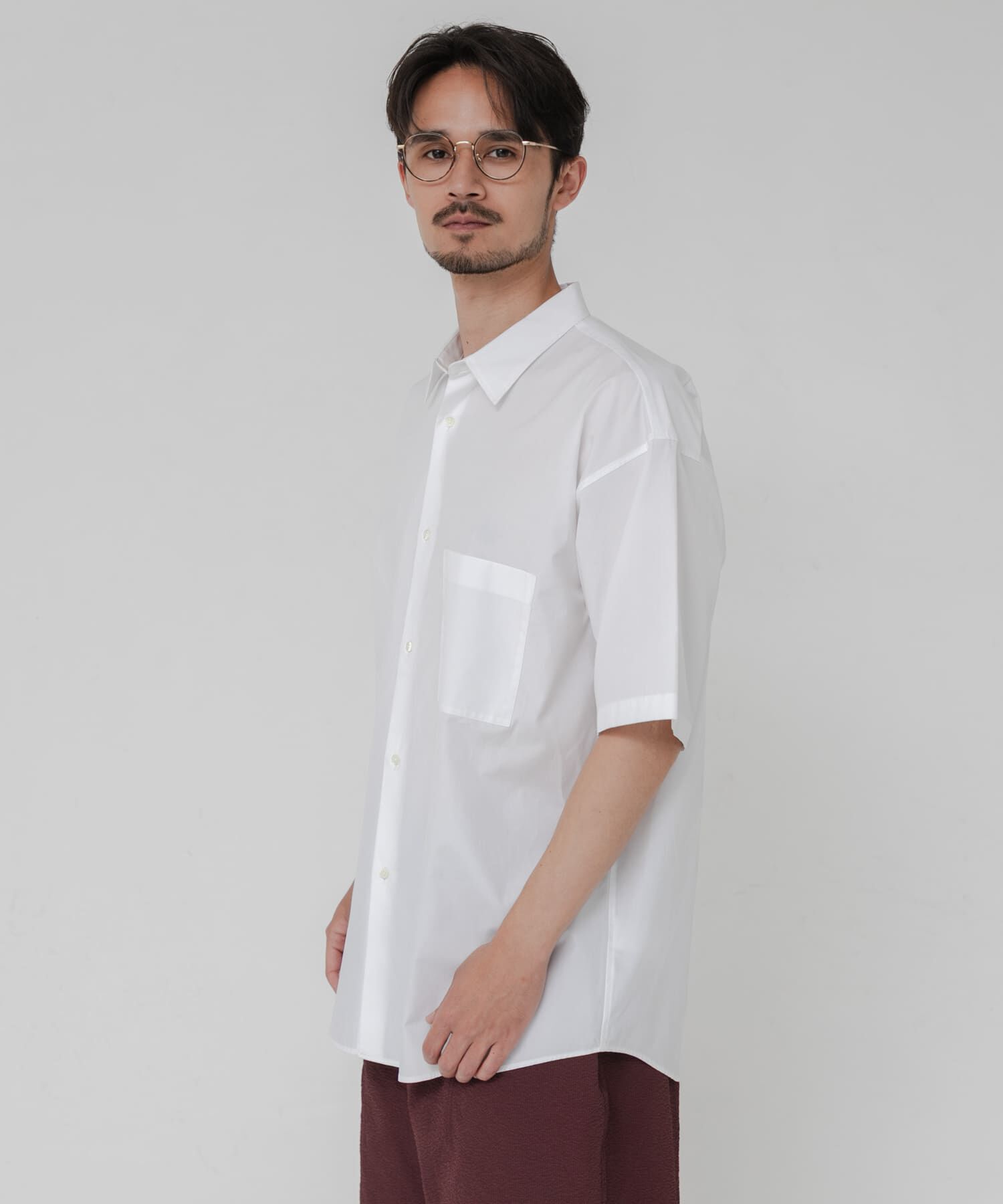 URBAN RESEARCH「THOMAS MASON SHORT-SLEEVE OVER SHIRTS」|シャツ・ブラウス|