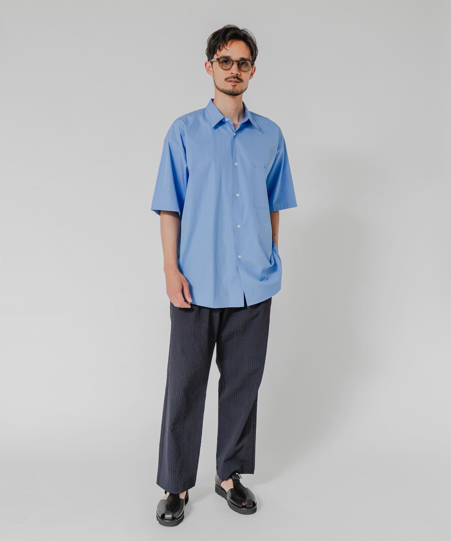 URBAN RESEARCH「THOMAS MASON SHORT-SLEEVE OVER SHIRTS」|シャツ・ブラウス|