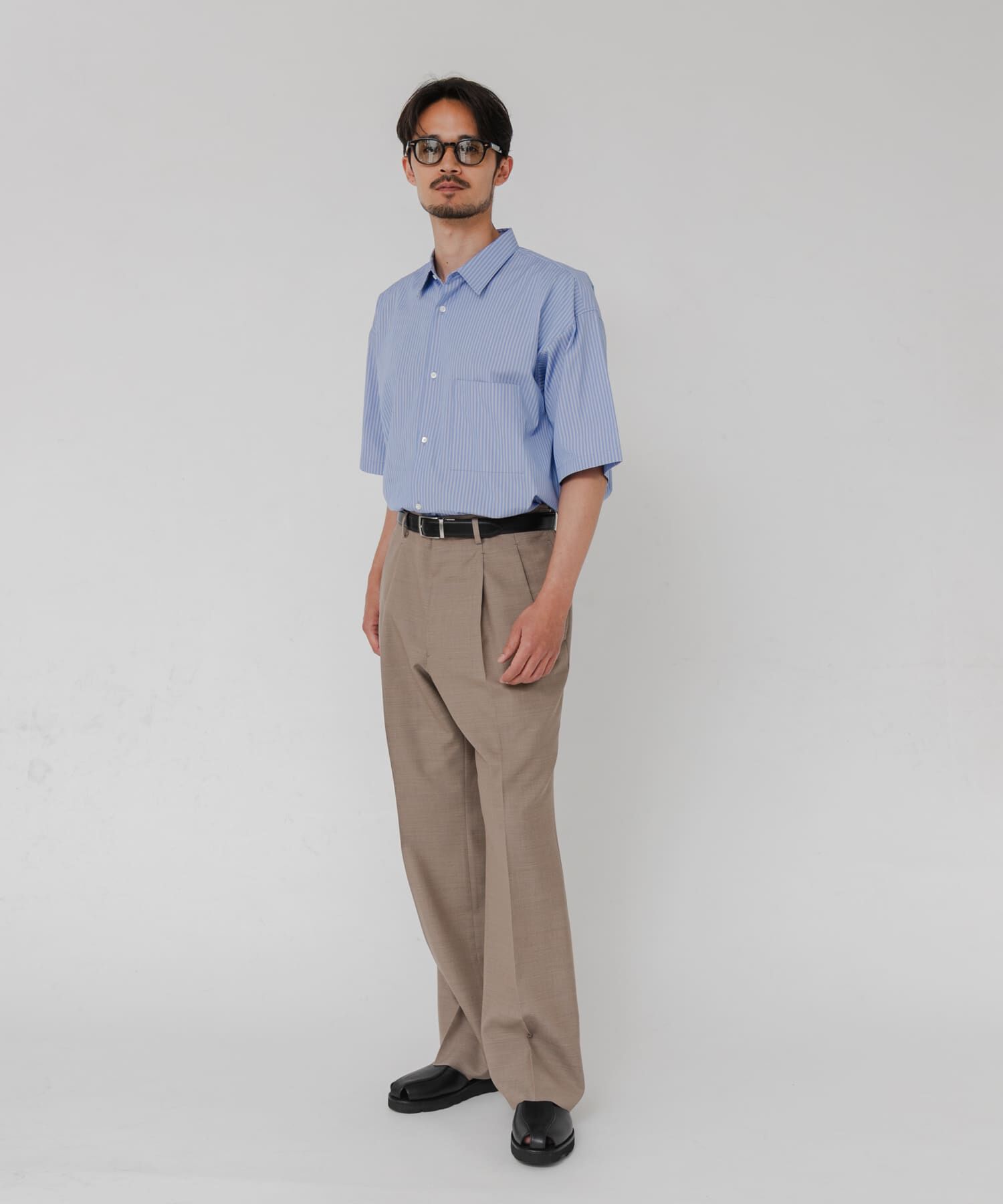 URBAN RESEARCH「THOMAS MASON SHORT-SLEEVE OVER SHIRTS」|シャツ・ブラウス|