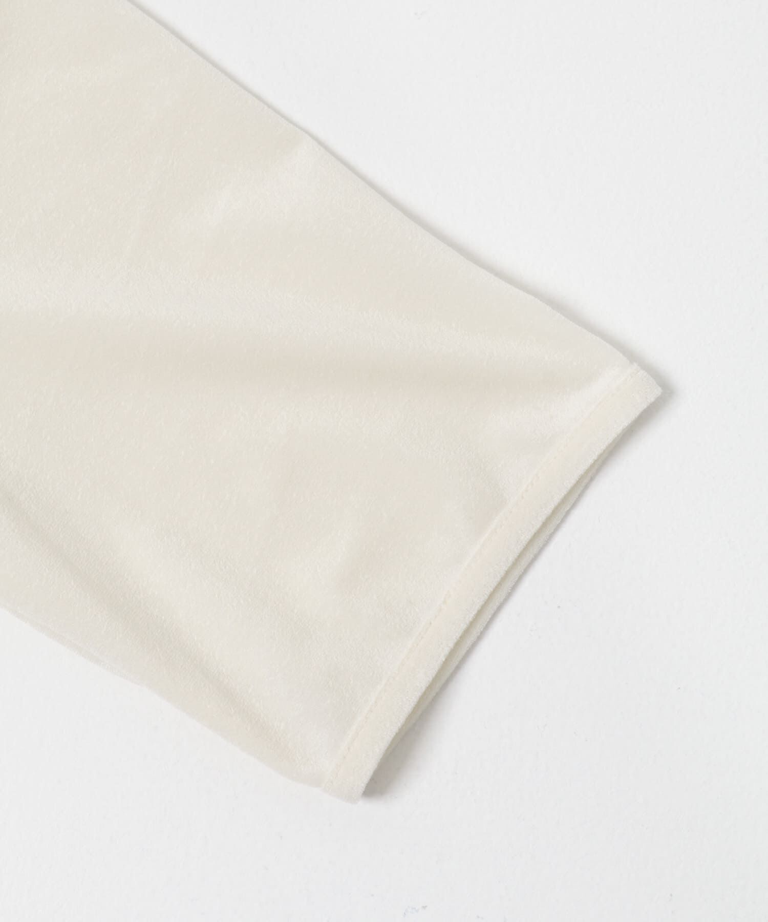 URBAN RESEARCH ROSSO「バックスリットシアーベロアカットソー」|Tシャツ・カットソー|